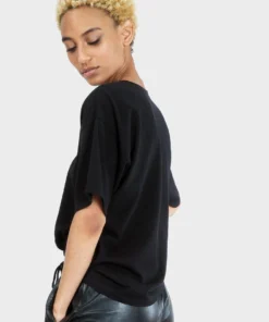 337 Brand Circularity Upcycled T-shirt - Black Recycled + Upcycled