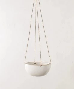Convivial Minimal Stoneware Hanging Planter New Arrivals