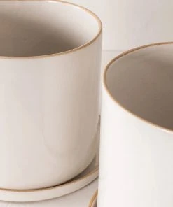 Convivial Minimal Stoneware Planter