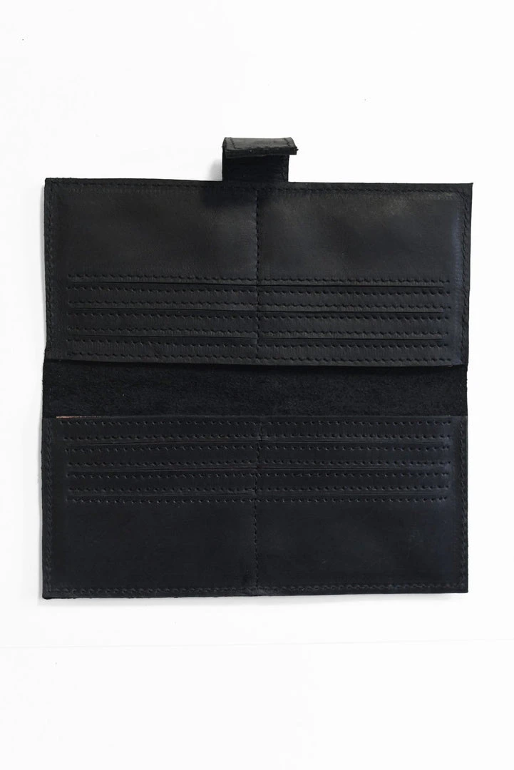 Purse & Clutch Accessories Leather Wallet - Ink Black Purse & Clutch Accessories Leather Wallet - Ink Black