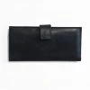 Purse & Clutch Accessories Leather Wallet - Ink Black