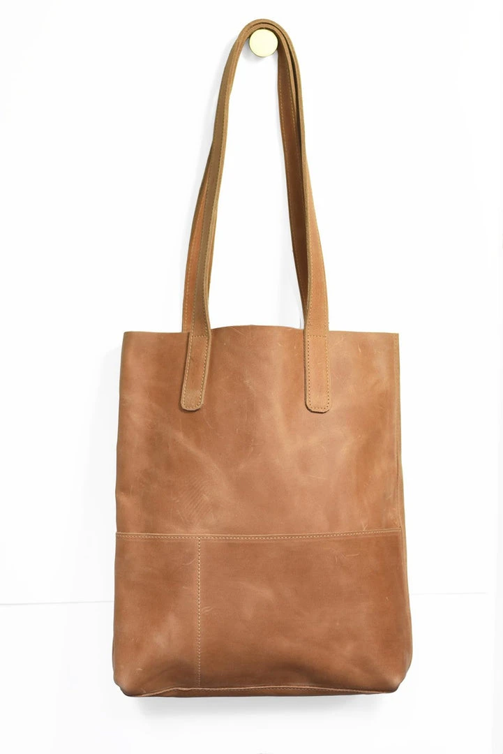 Purse & Clutch Outside Pockets Handbag - Caramel Purse & Clutch Outside Pockets Handbag - Caramel