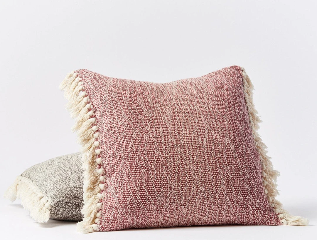 Coyuchi Abbot Pillow Cover - Rosehip Home Goods 1 Coyuchi Abbot Pillow Cover - Rosehip Home Goods