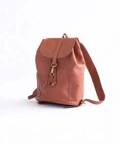 Abby Alley Adelaide Backpack - Chestnut