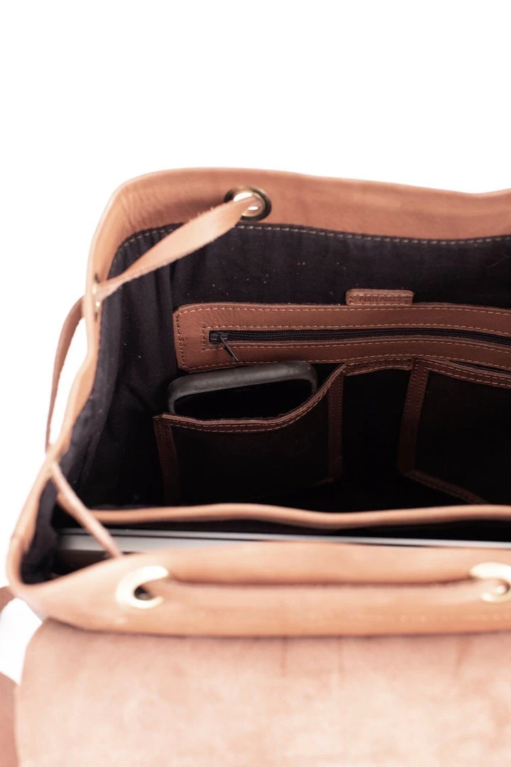 Abby Alley Handcrafted Adelaide Backpack - Black Abby Alley Handcrafted Adelaide Backpack - Black