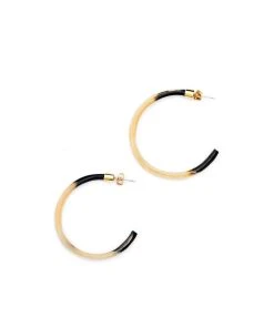 Abby Alley Best Sellers Large Amber Horn Hoops