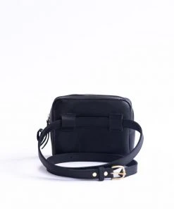 Abby Alley Handcrafted Brenda Belt Bag - Black