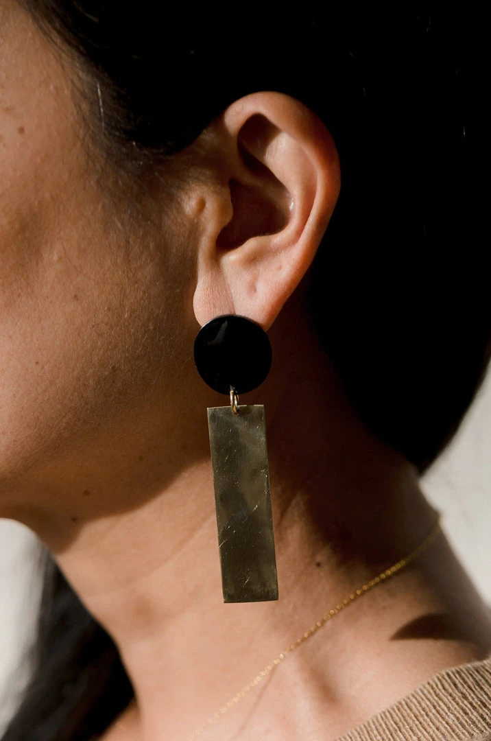 Abby Alley Colette Horn Earrings 2 Abby Alley Colette Horn Earrings