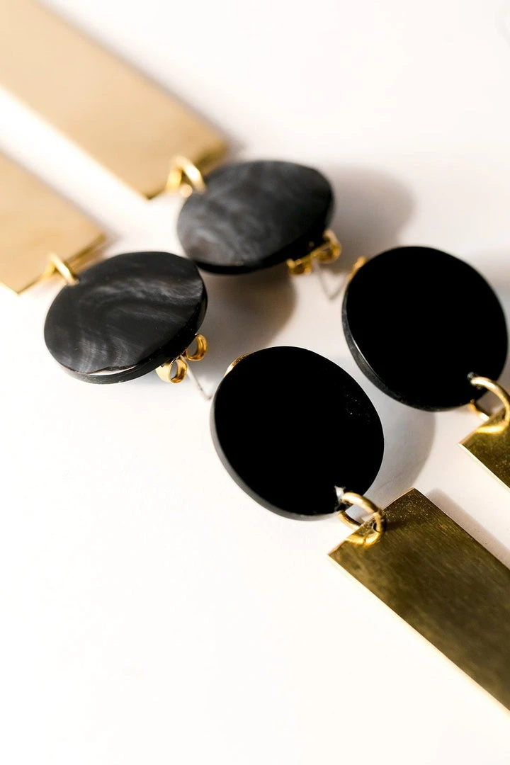 Abby Alley Colette Horn Earrings 7 Abby Alley Colette Horn Earrings