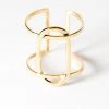 Abby Alley Crossover Cuff Bracelet Handcrafted