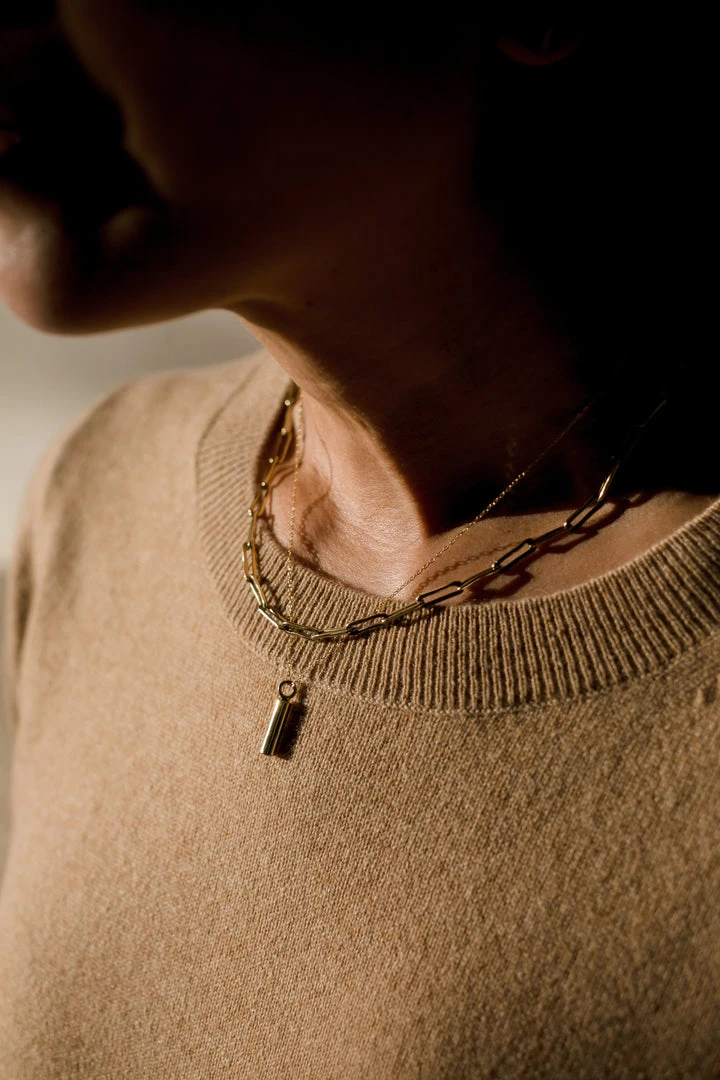 Abby Alley Cylinder Pendant Necklace 3 Abby Alley Cylinder Pendant Necklace