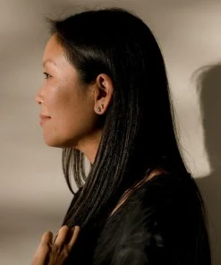 Abby Alley Jewelry Cylinder Stud Earrings