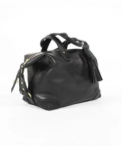 Abby Alley Handcrafted Ellen Handbag - Black