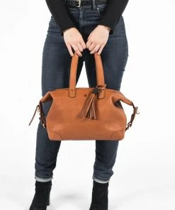 Abby Alley Ellen Handbag - Chestnut Handcrafted