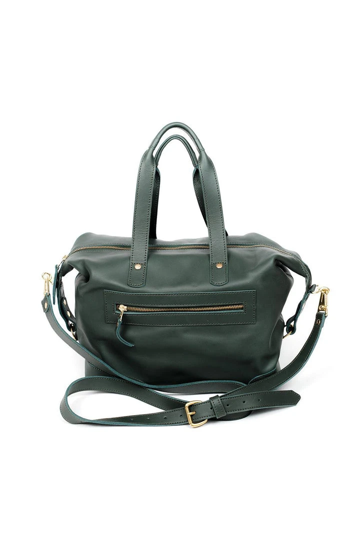 Abby Alley Handcrafted Ellen Handbag - Evergreen 7 Abby Alley Handcrafted Ellen Handbag - Evergreen