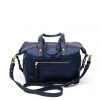 Abby Alley Handcrafted Ellen Handbag - Navy