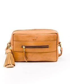 Abby Alley Essential Crossbody Bag - Tan