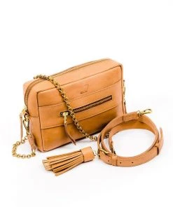 Abby Alley Essential Crossbody Bag - Tan