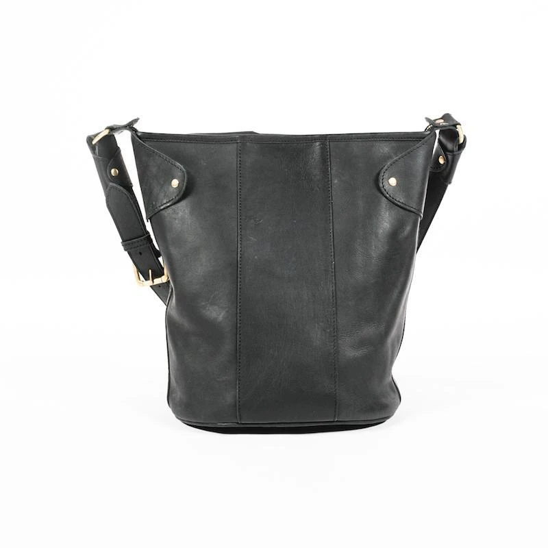 Abby Alley Handcrafted Keri Bucket Bag - Black Abby Alley Handcrafted Keri Bucket Bag - Black