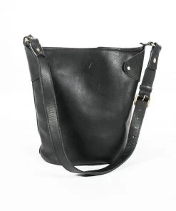 Abby Alley Handcrafted Keri Bucket Bag - Black 5 Abby Alley Handcrafted Keri Bucket Bag - Black