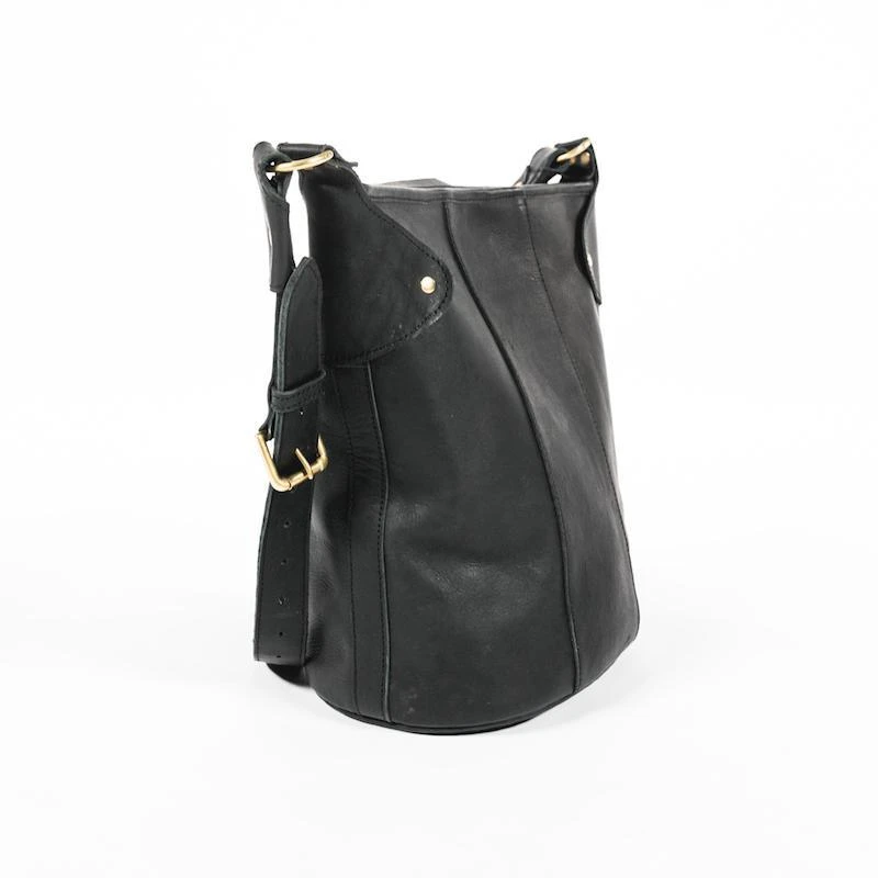 Abby Alley Handcrafted Keri Bucket Bag - Black Abby Alley Handcrafted Keri Bucket Bag - Black