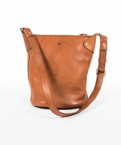 Abby Alley Keri Bucket Bag - Chestnut