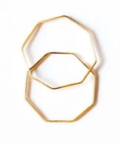 Abby Alley Jewelry Octagon Bangle Bracelet