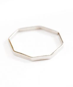 Abby Alley Jewelry Octagon Bangle Bracelet