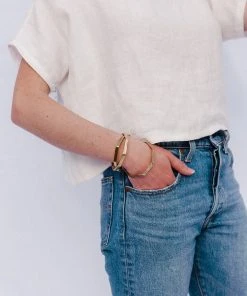 Abby Alley Jewelry Octagon Bangle Bracelet