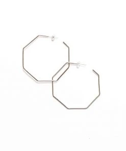 Abby Alley Octagon Hoop Earrings 6 Abby Alley Octagon Hoop Earrings