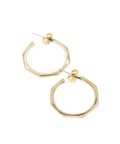 Abby Alley Octagon Mini Hoops Jewelry 4 Abby Alley Octagon Mini Hoops Jewelry