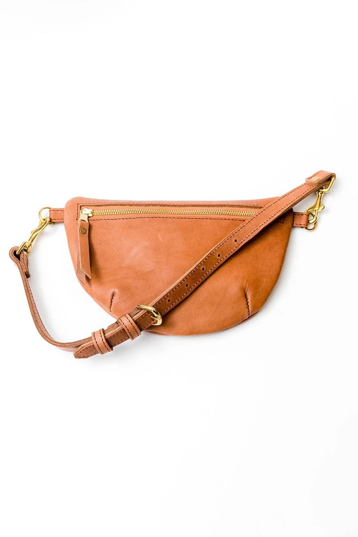 Abby Alley Handcrafted Sling Bag - Chestnut Abby Alley Handcrafted Sling Bag - Chestnut