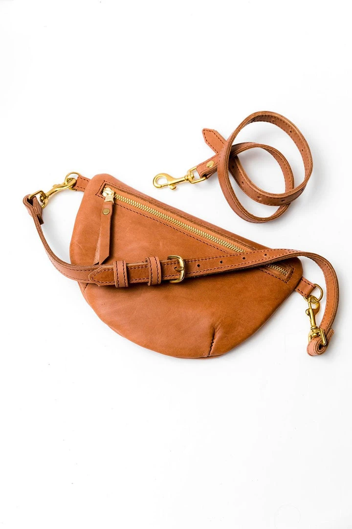 Abby Alley Handcrafted Sling Bag - Chestnut Abby Alley Handcrafted Sling Bag - Chestnut
