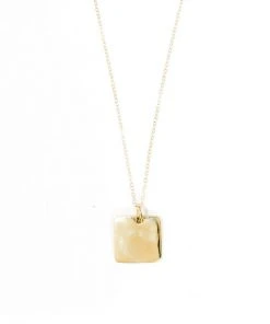 Abby Alley Jewelry Square Pendant Necklace