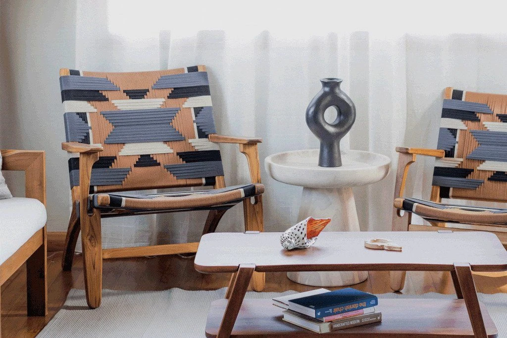 Masaya & Co. Abuelo Manila Arm Chair - Geometric Chief Furniture Masaya & Co. Abuelo Manila Arm Chair - Geometric Chief Furniture