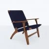 Masaya & Co. Abuelo Manila Arm Chair - Navy Furniture