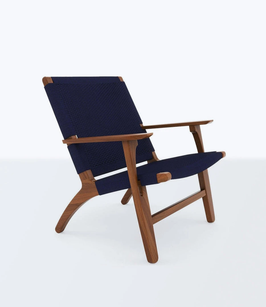 Masaya & Co. Abuelo Manila Arm Chair - Navy Furniture 1 Masaya & Co. Abuelo Manila Arm Chair - Navy Furniture