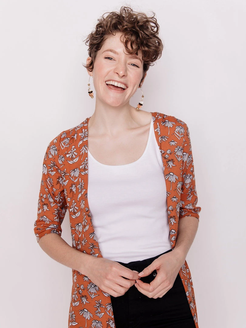 Mata Traders Aditi Hazelnut Floral Tencel Wrap Dress Clothing Mata Traders Aditi Hazelnut Floral Tencel Wrap Dress Clothing