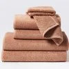 Coyuchi Air Weight Towels - Dusty Coral