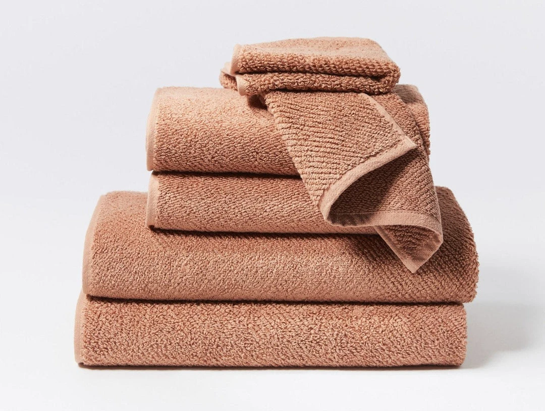 Coyuchi Air Weight Towels - Dusty Coral Coyuchi Air Weight Towels - Dusty Coral