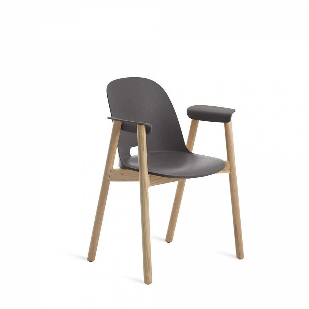 Emeco Alfi Recycled Armchair - Ash Emeco Alfi Recycled Armchair - Ash