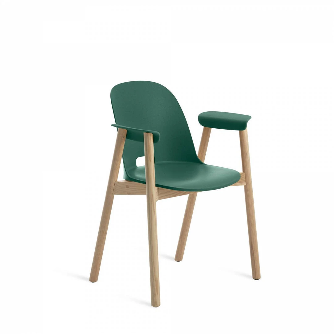 Emeco Alfi Recycled Armchair - Ash Emeco Alfi Recycled Armchair - Ash