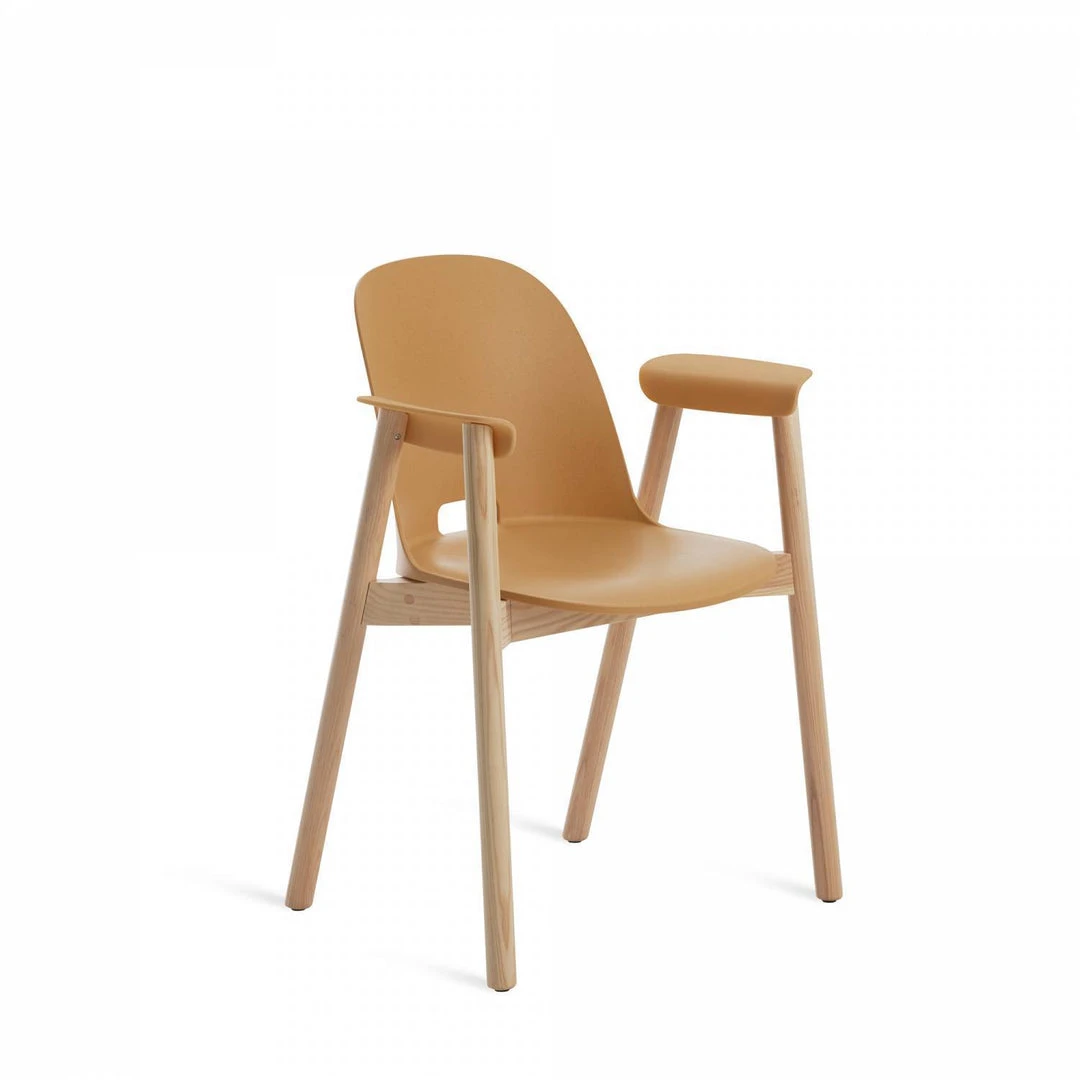 Emeco Alfi Recycled Armchair - Ash Emeco Alfi Recycled Armchair - Ash