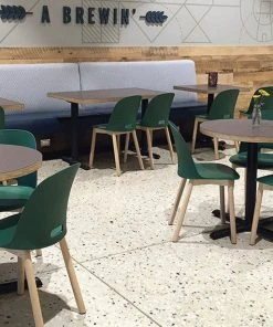 Emeco Furniture Alfi Recycled High Back Chair - Ash 3 Emeco Furniture Alfi Recycled High Back Chair - Ash