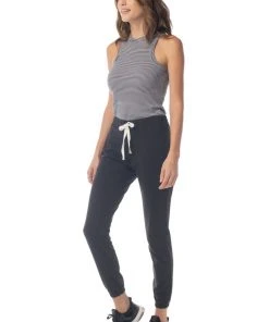 Synergy Organic Clothing All Star Jogger - Black 2 Synergy Organic Clothing All Star Jogger - Black