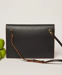 Allégorie Accessories Gala Apple Leather Tech Folio Bag