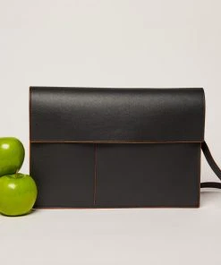 Allégorie Accessories Gala Apple Leather Tech Folio Bag