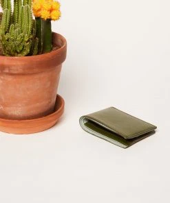 Allégorie Cactus Leather Bifold Wallet Accessories