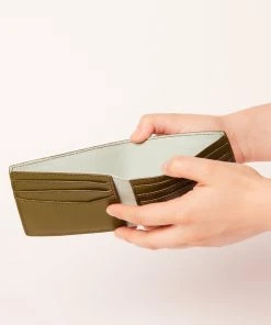 Allégorie Cactus Leather Bifold Wallet Accessories