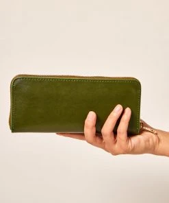 Allégorie Cactus Leather Long Wallet